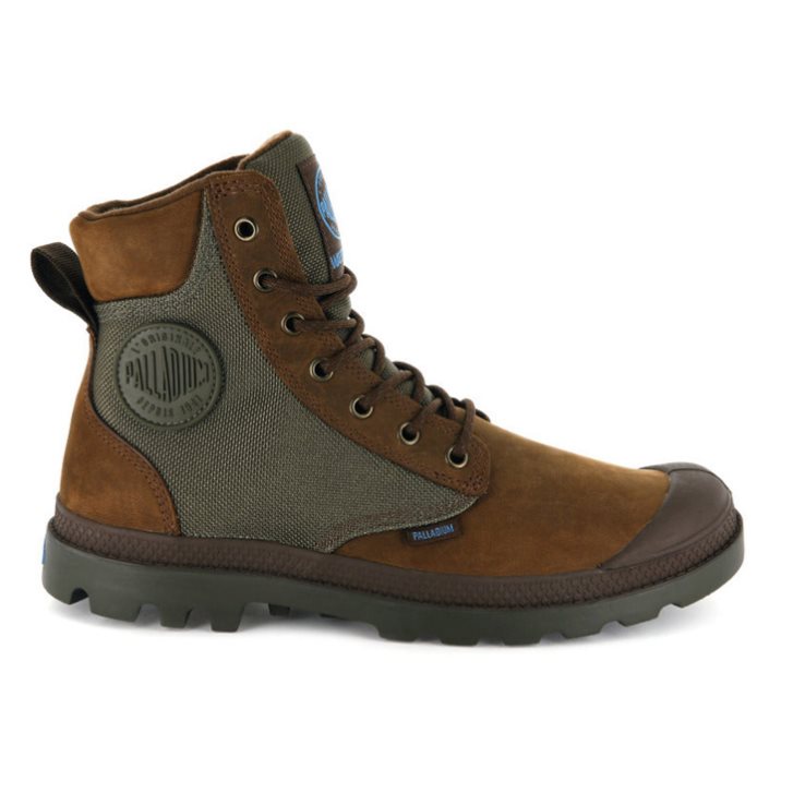 Bottes Palladium Pampa Sport Cuff WPN Femme Marron | FR BQY796G